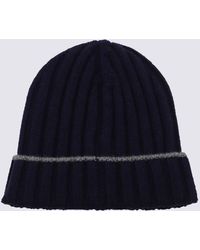Brunello Cucinelli - Cashmere Turn-Up Beanie - Lyst