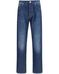 Brunello Cucinelli - Lightweight Denim Pants - Lyst