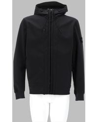 Stone Island - Jacket Biker Polyester - Lyst