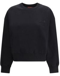 Gucci - Black Cotton Sweatshirt - Lyst
