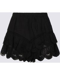 Isabel Marant - Jocadia Floral Lace Shorts - Lyst