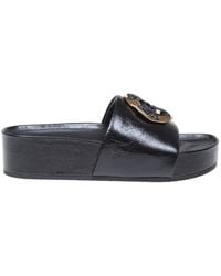 Tory Burch - Sandal In Soft Leather - Lyst