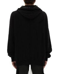 Rick Owens - Hoodie Cotton Sweatshirts - Lyst
