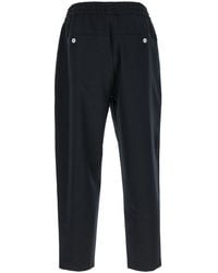 Drole de Monsieur - Carrot Pants With Drawstring - Lyst