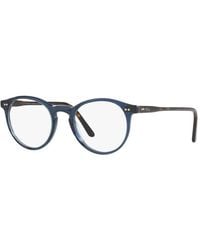 Polo Ralph Lauren - Eyeglasses Round Full Rim, Shiny Transparent Frame And Clear Demo Lenses Lens Ph20835276 Sunglasses - Lyst