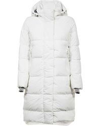 Canada Goose - Long Hooded Down Jacket - Lyst