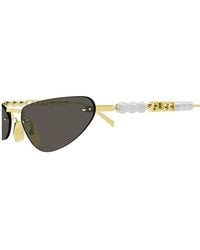 Gucci - Sunglasses Metal (Other) Eyewear - Lyst