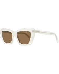 Max Mara - Max Mara Mm0171 Tapered Rectangular Acetate Sunglasses - Lyst