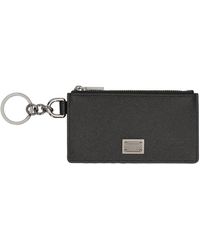 Dolce & Gabbana - Leather Card Holder - Lyst