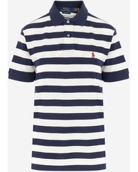 Polo Ralph Lauren - Slim Fit Horizontal Striped Polo Shirt - Lyst