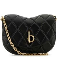 Burberry - Mini Quilted Leather Handbag With Chain Strap - Lyst