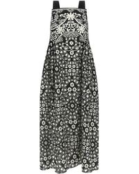 Weekend by Maxmara - Cotton Long Dress - Lyst