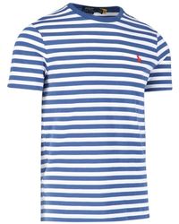 Ralph Lauren - Logo Striped T-Shirt - Lyst