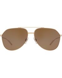 Dolce & Gabbana - Metal Sunglasses - Lyst