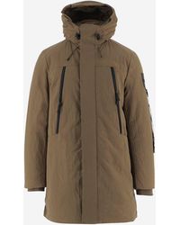 OUTHERE - Hooded Jacket Cotton-Blend Polyamide - Lyst