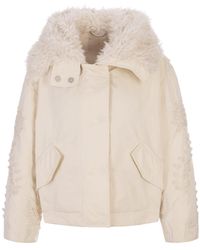 Ermanno Scervino - Jacket With Embroidery On Sleeves - Lyst