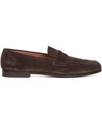 Church's - Ebony Suede Rother Loafers - Lyst