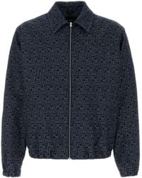 【送料&関税込】Fendi Two-tone Denim Jacket FENDI two-tone Denim Jacket | Blue | FARFETCH BH