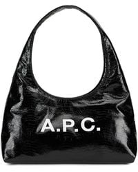 A.P.C. - Shoulder Bag Baby Ninon Polyurethane Handbags - Lyst