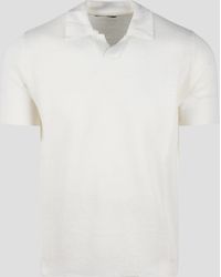 Roberto Collina - Milano Stitch Polo Shirt - Lyst