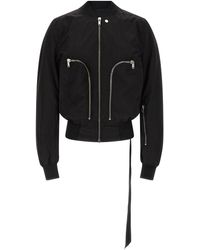 Rick Owens - Bomber Jacket Cotton - Lyst