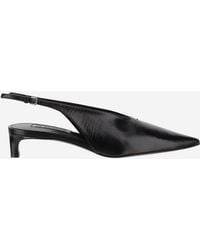 Jil Sander - Leather Pumps - Lyst
