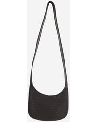 Bottega Veneta - Veneto Leather Shoulder Bag Pelle - Lyst