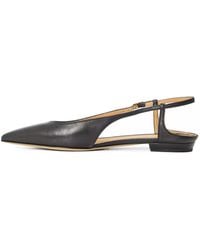 Emporio Armani - Pointed Toe Slingback Pumps Shoes - Lyst