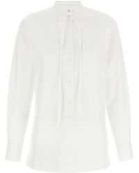 Gucci - Double G Embroidery Shirt - Lyst