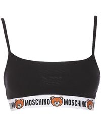 Moschino - Logo Bra Top - Lyst