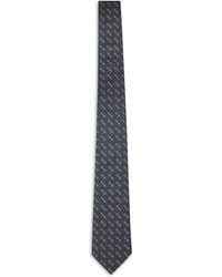 Gucci - Horsebit Silk Jacquard Tie - Lyst