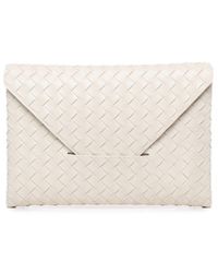 Bottega Veneta - Origami Large Clutch Bag - Lyst