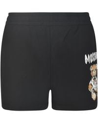 Moschino - Logo Bear Shorts - Lyst