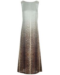 Fendi - Animal Print Dress - Lyst