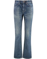 Celine - Françoise Straight Leg Jeans Cotton Straight-Leg - Lyst