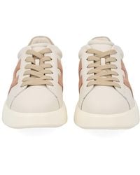 Hogan - Leather Sneaker Mutton (Ovis Aries Aries) Trainers - Lyst