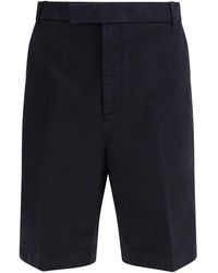 Thom Browne - Blue Polyester Bermuda Shorts - Lyst