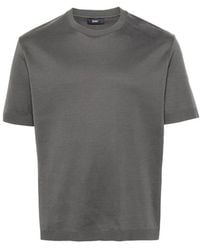 Herno - Silk Blend T-Shirt - Lyst