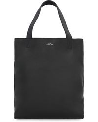 A.P.C. - Maiko Leather Tote - Lyst