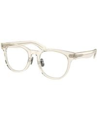 Polo Ralph Lauren - Eyeglasses Round Full Rim, Shiny Transparent Pinot Frame And Clear Demo Lenses Lens Ph2264D5034 Sunglasses - Lyst