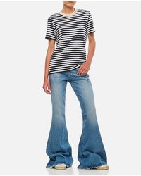 Moncler - Striped Regular T-Shirt - Lyst