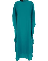 Gianluca Capannolo - Long Dress With Boat Neck - Lyst