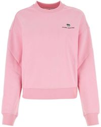 Chiara Ferragni - Pink Cotton Sweatshirt - Lyst