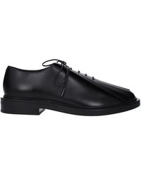 Max Mara - Leather Fringe Oxford Shoes - Lyst
