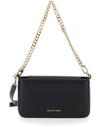 MICHAEL Michael Kors - 'Bryant' Crossbody Bag With Adjustable Shoulder Strap And Logo Lettering On The Front - Lyst