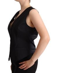 Dolce & Gabbana - Chic Buttoned Waistcoat - Lyst
