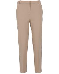 Pinko - Linen Trousers - Lyst