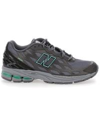 New Balance - Sneaker With Mesh Design And Logo - Lyst