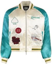 Rhude - Padded Bomber Jacket - Lyst