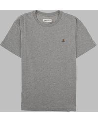 Vivienne Westwood - Logo T-Shirt Cotton T-Shirts And Polos - Lyst